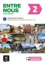 خرید کتاب فرانسه آدخ نو Entre nous 2 A2 - Livre de l'élève + Cahier d'activités + CD audio