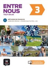 خرید کتاب فرانسه آدخ نو Entre nous 3 B1 - Livre de l'élève + Cahier d'activités + CD audio