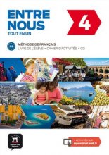 خرید کتاب فرانسه آدخ نو Entre nous 4 B2 - Livre de l'élève + Cahier d'activités + CD audio