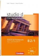 خرید کتاب زبان Studio d - Die Mittelstufe B2/1: Kurs- und Ubungsbuch