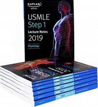 خرید مجموعه 7 جلدی کتاب یو اس ام ال ای استپ یک لکچر نوت 2019 USMLE Step 1 Lecture Notes 2019: 7-Book Set (Kaplan Test Prep) 1st