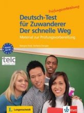 خرید کتاب  آلمانی Deutsch-Test für Zuwanderer - Der schnelle Weg: Material zur Prüfungsvorbereitung. Testheft mit Audio-CD