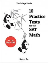 خرید کتاب زبان The College Panda 10 Practice Tests For The SAT Math