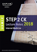 خرید کتاب استپ دو سی کی لکچر نوت 2018 اینترنال مدیسین USMLE Step 2 CK Lecture Notes 2018: Internal Medicine