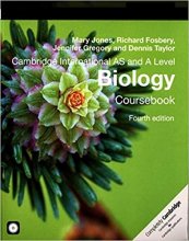 خرید کتاب کمبریج اینترنشنال Cambridge International AS and A Level Biology Coursebook with