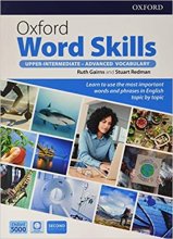 خرید کتاب آکسفورد ورد اسکیلز آپر اینترمدیت ادونسد وکبیولری ویرایش دوم Oxford Word Skills Upper Intermediate Advanced 2nd 2020 جد