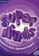 خرید کتاب معلم Super Minds 6 Teachers Resource Book+CD