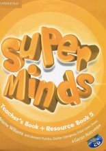 خرید کتاب معلم Super Minds 5 Teachers Resource Book+CD