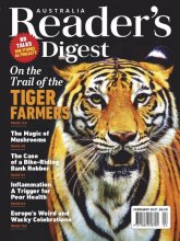 خرید مجله ریدر دایجست Readers Digest On the trail of the Tiger Farmers February 2021