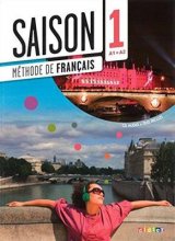 خرید کتاب زبان فرانسه سزون Saison niveau 1 A1/A2 - livre de l'eleve + cahier + dvd