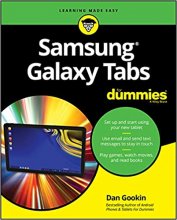 خرید کتاب زبان Samsung Galaxy Tabs For Dummies