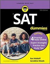 خرید کتاب اس ای تی فور دامیز بوک SAT For Dummies Book + 4 Practice Tests Online