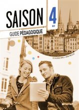 خرید کتاب زبان معلم سزون Saison 4 niv.B2 - Guide pédagogique