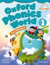 خرید کتاب آکسفورد فونیکس ورد Oxford Phonics World 1 SB+WB+CD