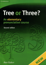 خرید کتاب زبان Tree or Three? An Elementary Pronunciation Course 2nd+CD