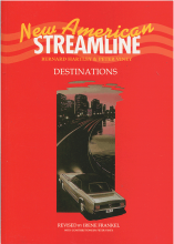 خرید کتاب زبان نیو امریکن استریم لاین دستینیشن ورک بوک New American Streamline Destinations work Book