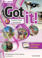 خرید کتاب آموزشی گات ایت Got it! 3B (2nd)+DVD