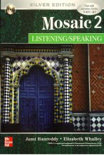خرید کتاب موزاییک دو سیلور ادیشن Mosaic 2 Listening/Speaking 2 Silver Edition