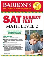 خرید كتاب Barrons SAT Subject Test Math Level 2 10th Edition