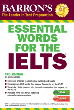 خرید کتاب واژگان ضروری آیلتس Barrons Essential Words for the IELTS 3rd+CD