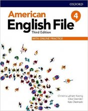 خرید کتاب امریکن انگلیش فایل 4 ویرایش سوم American English File 3rd 4 SB+WB+DVD