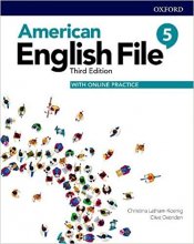 خرید کتاب امریکن انگلیش فایل 5 ویرایش سوم American English File 3rd 5 SB+WB+DVD