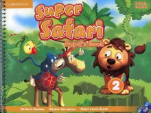 خرید کتاب زبان آموزشی کودکان سوپر سافاری بریتیش Super Safari 2 British Pupils+Activity Book+CD+DVD