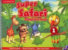 خرید کتاب زبان آموزشی کودکان سوپر سافاری امریکن Super Safari 1 American SB+WB+CD & DVD