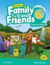 خرید کتاب امریکن فمیلی فرندز American Family and Friends 2nd 6 S+W چاپ دوم