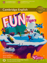 خرید کتاب زبان Fun for Flyers Students Book 4th+ Home Fun Booklet 6+CD