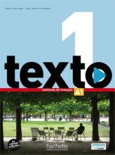 خرید کتاب زبان فرانسه Texto 1 + cahier + DVD